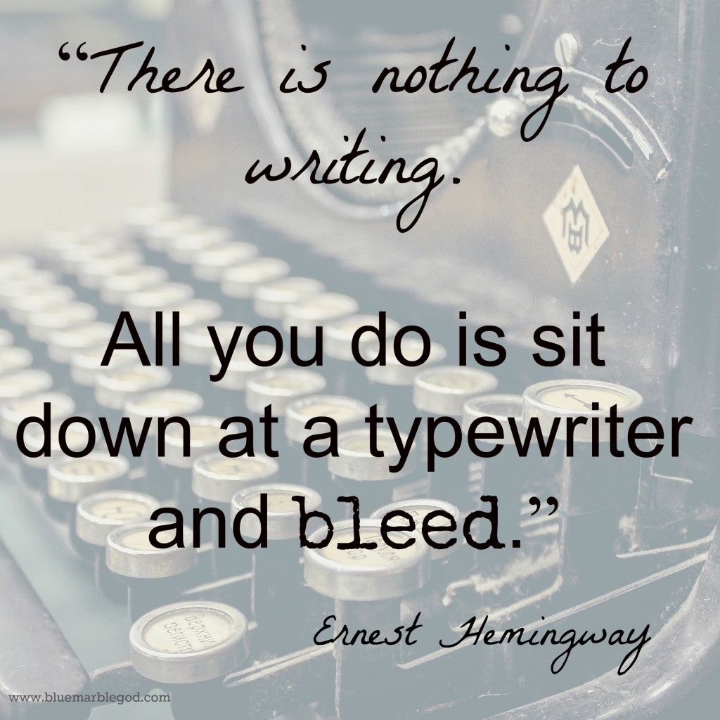 typewriter quote